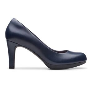 Clarks Adrial Viola Navy Blue Women's Pumps